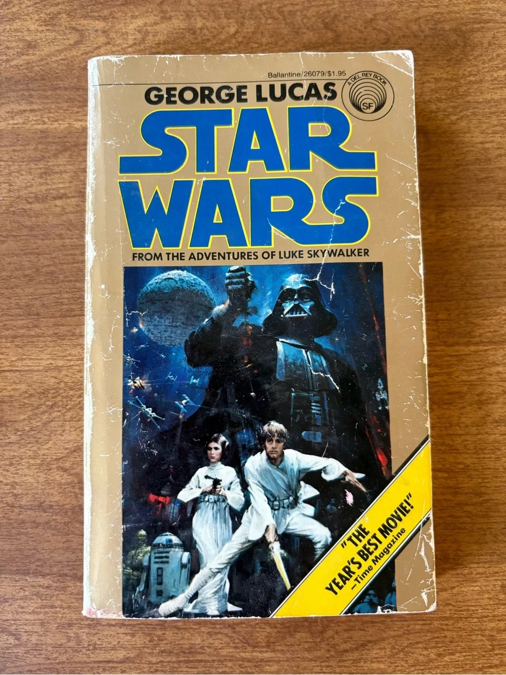 VTG Star Wars: From the adventures of Luke Skywalker paperback book 1977